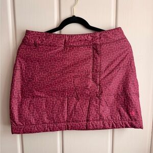 Mountain hardware Pink Patterned Women's Snow Skirt SzM